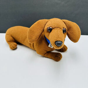 HANSA Lifelike Dachshund Pup Thomas Boland Stuffed Animal 12” Dog Plush Puppy